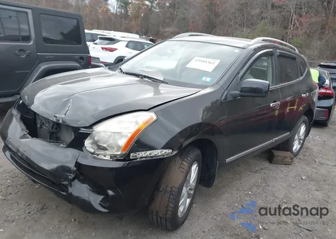 2013 Nissan Rogue Sv из США, поврежденный, VIN JN8AS5MVXDW137424